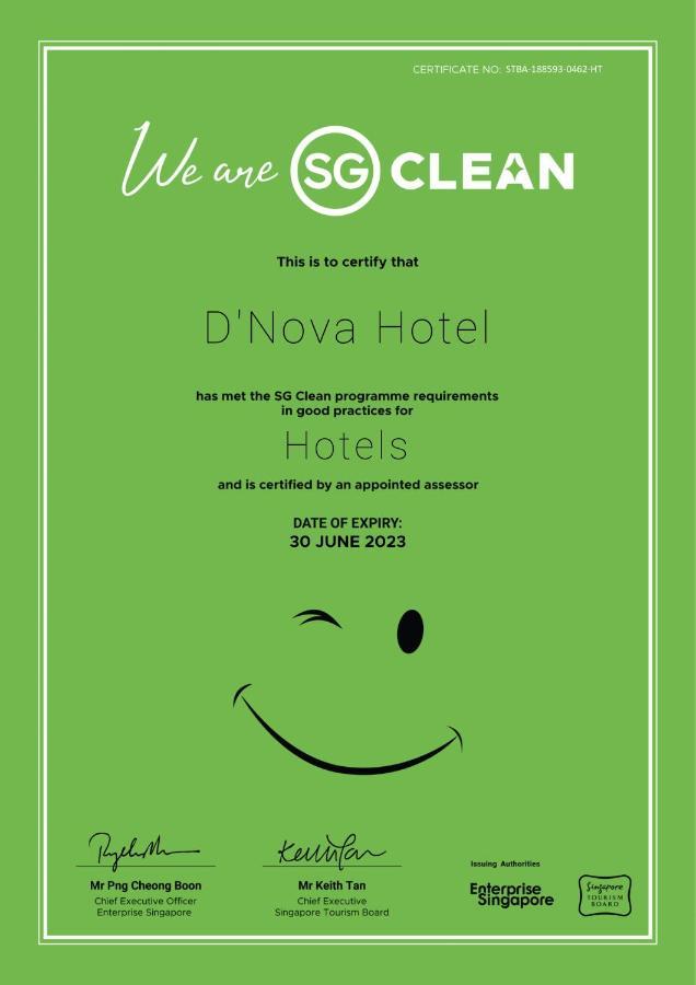 D'Nova Hotel Bugis سنغافورة المظهر الخارجي الصورة